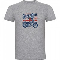 [해외]KRUSKIS Super Bike 반팔 티셔츠 9141155977 Heather Grey