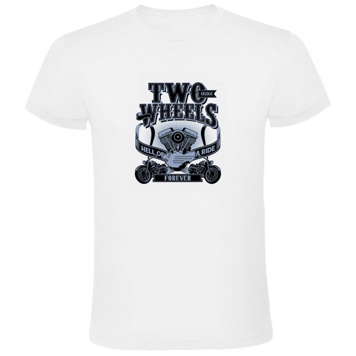 [해외]KRUSKIS Two Wheels 반팔 티셔츠 9141156014 White