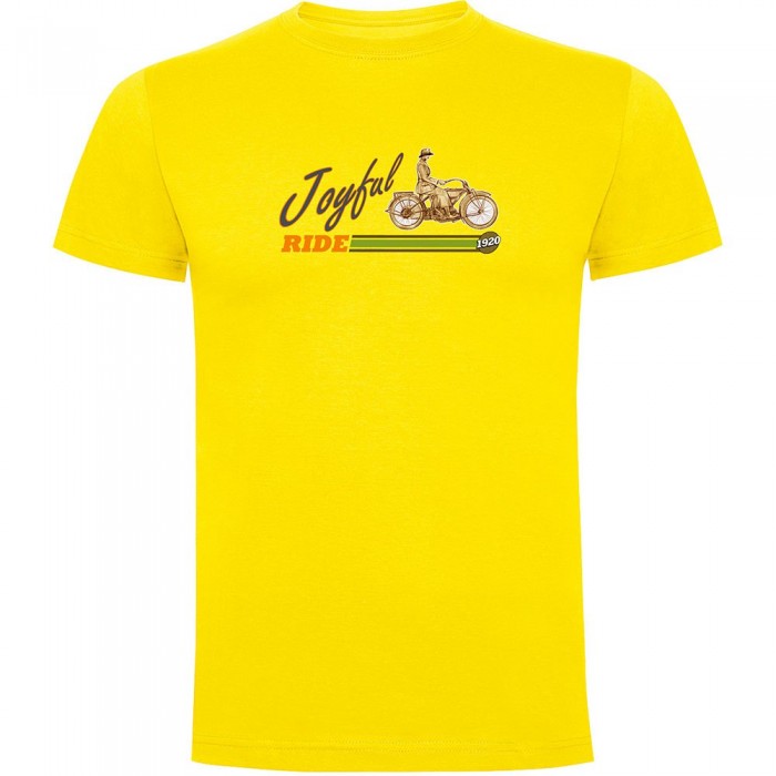 [해외]KRUSKIS Joyful Ride 반팔 티셔츠 9141048108 Yellow