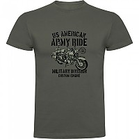 [해외]KRUSKIS Army Ride 반팔 티셔츠 9141215703 Dark Army Green