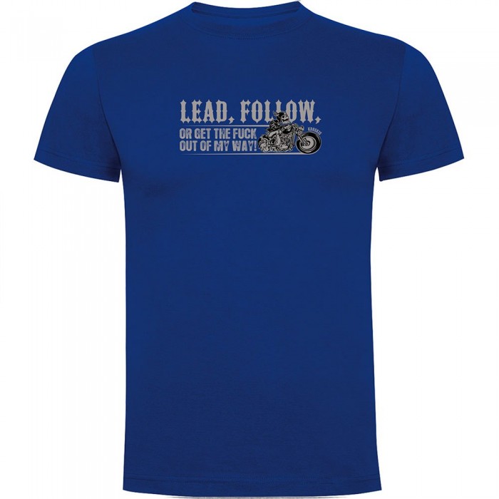 [해외]KRUSKIS Lead Follow 반팔 티셔츠 9141048219 Royal Blue