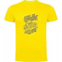 [해외]KRUSKIS Live Skull 반팔 티셔츠 9141048282 Yellow