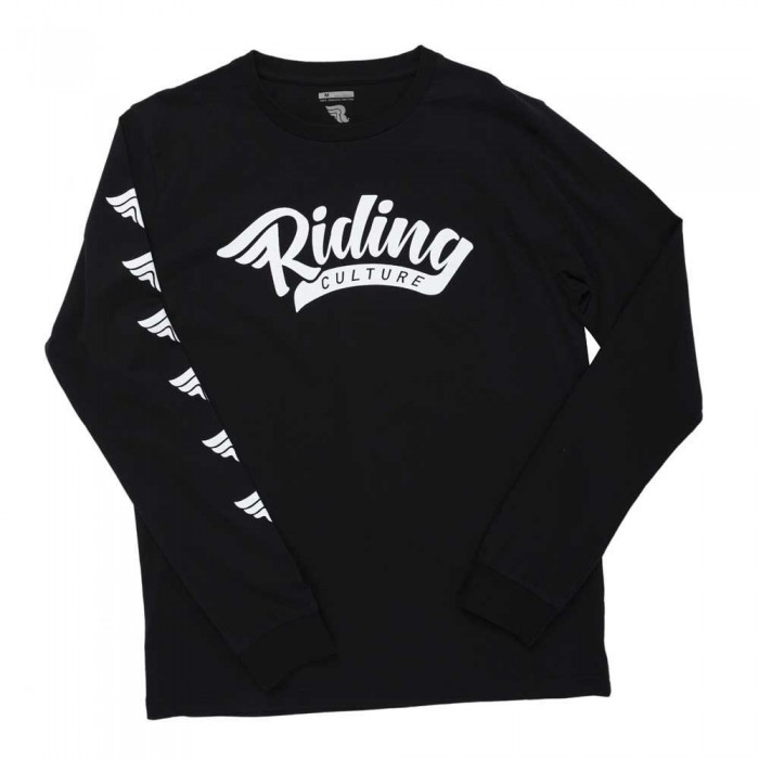 [해외]RIDING CULTURE Wings 긴팔 티셔츠 9140294510 Black