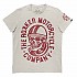 [해외]ROKKER Motorcycle 77 Co 반팔 티셔츠 9141087215 Dirt White