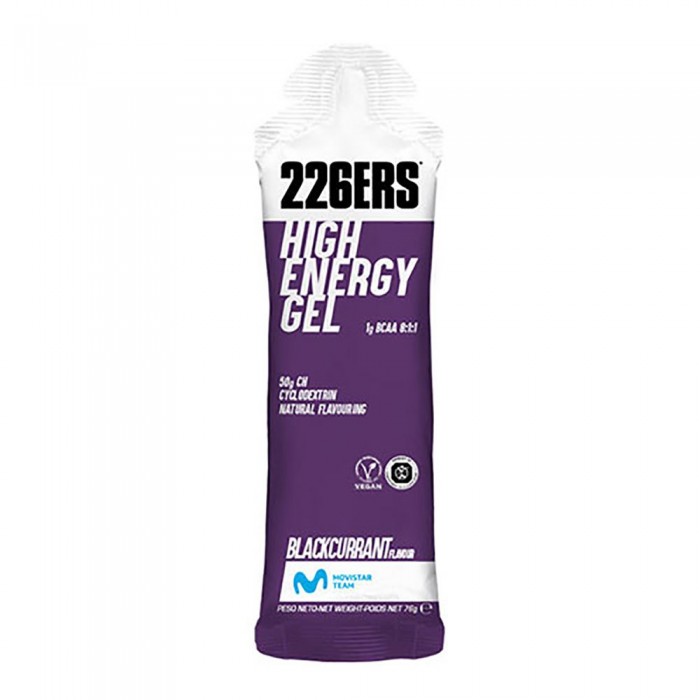 [해외]226ERS 젤라틴 High Energy 76g BCAA´S 블랙커런트 6138250020 Lila