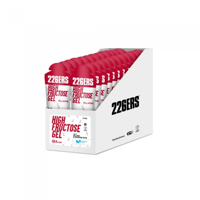 [해외]226ERS 에너지 젤 박스 콜라 High Fructose 80g 24 단위 6140452410