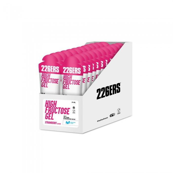 [해외]226ERS 에너지 젤 상자 딸기 High Fructose 80g 24 단위 6140452411