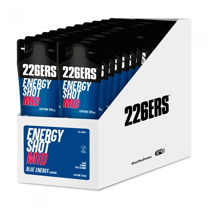 [해외]226ERS Energy Shot 60ml 125mg CAFF 스틱 블루 에너지 미드 24 단위 6141186567