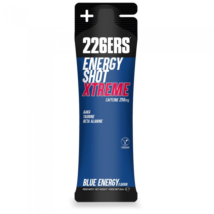 [해외]226ERS Energy Shot 60ml 250mg CAFF 블루 에너지 익스트림을 붙입니다 6141186568