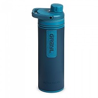 [해외]GRAYL UltraPress 500ml 물 필터 병 6140932067 Forest Blue