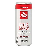 [해외]ILLY 콜드 브루 커피 음료 250ml 6141119476 Brown