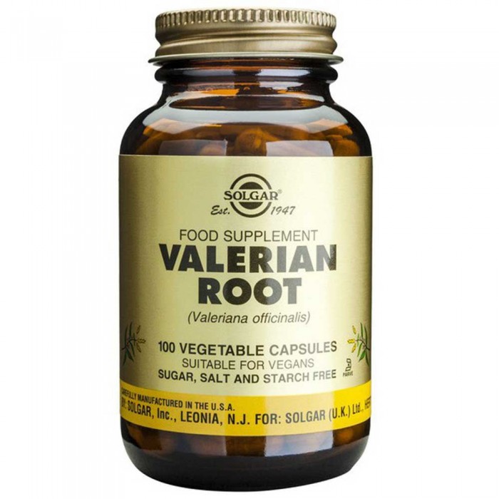 [해외]SOLGAR Valerian Root 100 Units 6138036364 Brown