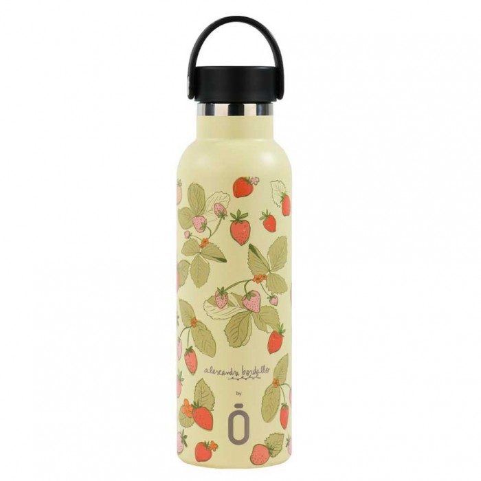 [해외]RUNBOTT Alexandra bordallo fresas 600 ml 보온병 6141043468 White