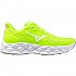 [해외]미즈노 Wave Sky 8 러닝화 6141103422 Neo Lime / White / Pristine