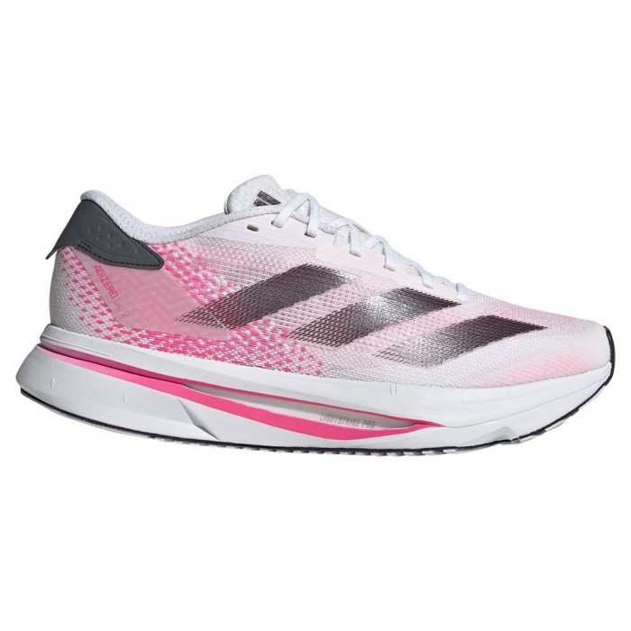 [해외]아디다스 Adizero SL2 러닝화 6141097180 Ftwr White / Aurora Met / Lucid Pink