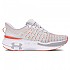 [해외]언더아머 Infinite Elite 러닝화 6141010323 White / Halo Gray / Flare Orange