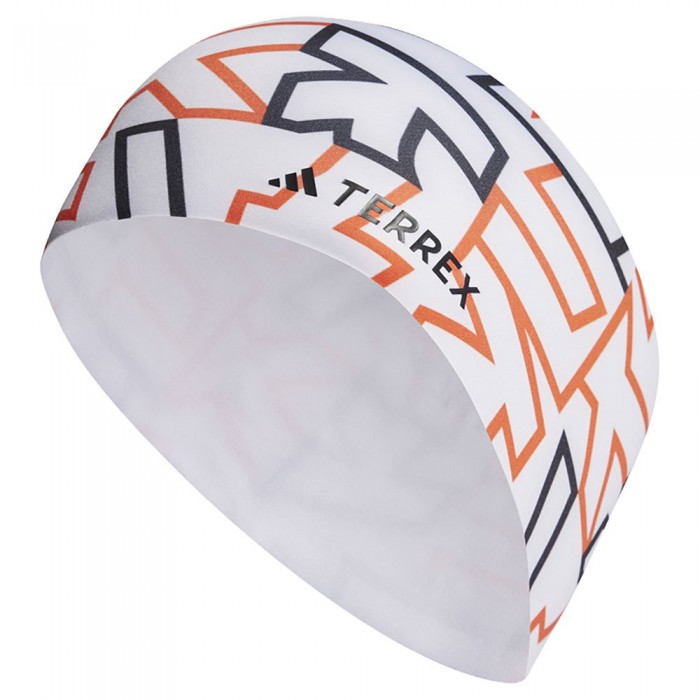 [해외]아디다스 테렉스 Aeroready Graphic 헤드밴드 6140564201 White / Semi Impact Orange / Black