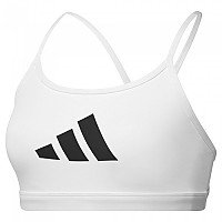 [해외]아디다스 Aeroreact Big Logo Graphic 스포츠 브라 6141128867 White