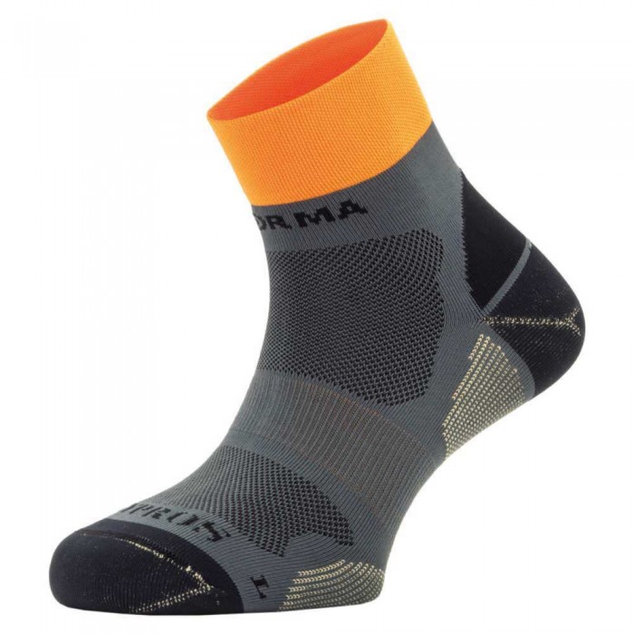 [해외]ENFORMA SOCKS Hamburgo 양말 6137585359 Grey / Orange