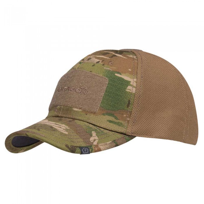 [해외]PENTAGON Raptor BB Rip Mesh Camo 모자 6140474488 Grassman