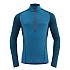 [해외]DEVOLD OF NORWAY 런닝 Merino 130 하프 지퍼 스웨트셔츠 6141212163 Blue