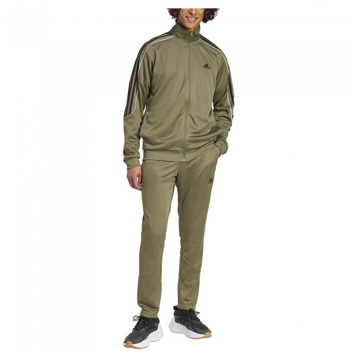 [해외]아디다스 Sportswear 3 Stripes Doubleknit 운동복 6141126596 Olive Strata