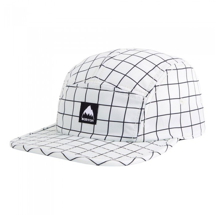 [해외]버튼 Cordova 5 Panel 모자 6138271972 Stout White Performer Plaid