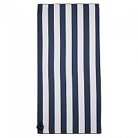 [해외]레가타 Printed Microfibre Beach 수건 6140709267 Navy / White Stripe