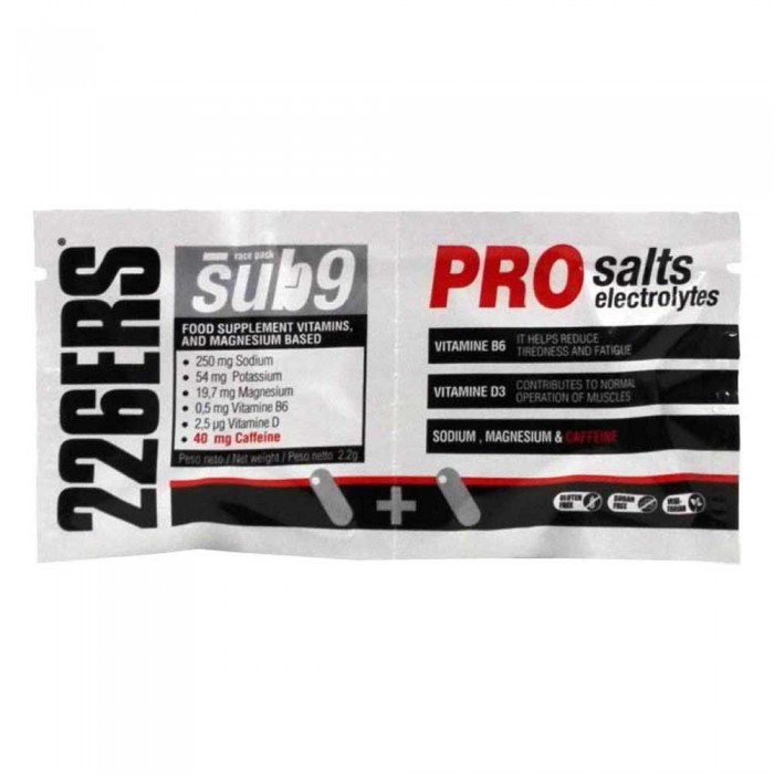 [해외]226ERS Sub9 Pro Salts Electrolytes Duplo 40 단위 중립적 맛 모자슐 상자 3138250063