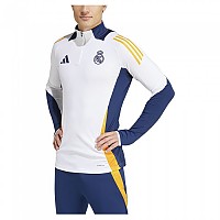 [해외]아디다스 Real Madrid Tiro Competition 24/25 트레이닝 하프 지퍼 스웨트셔츠 3141125909 White / Team Navy Blue 2 / Crew Orange