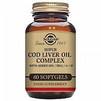 [해외]SOLGAR Super Cod Liver Oil Complex 60 Units 3138036334