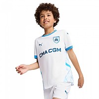 [해외]푸마 Olympique Marseille Home 반팔 티셔츠 3140940254 White / Bleu Azur