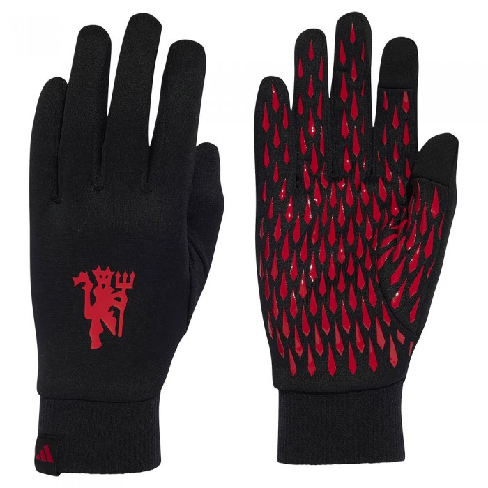 [해외]아디다스 Manchester United Home Fieldplayer 장갑 3141129310 Black / Mufc Red