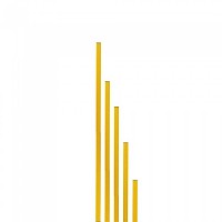 [해외]SOFTEE 슬라롬 폴 PVC 100 cm 3140308557 Yellow