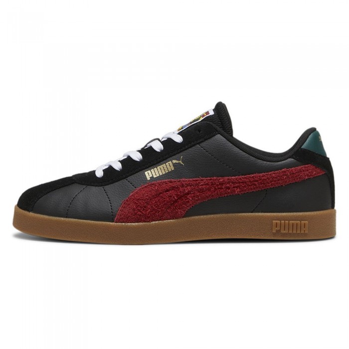 [해외]푸마 Club II Year Of Sports 운동화 3140935105 Black / Intense Red / Gum