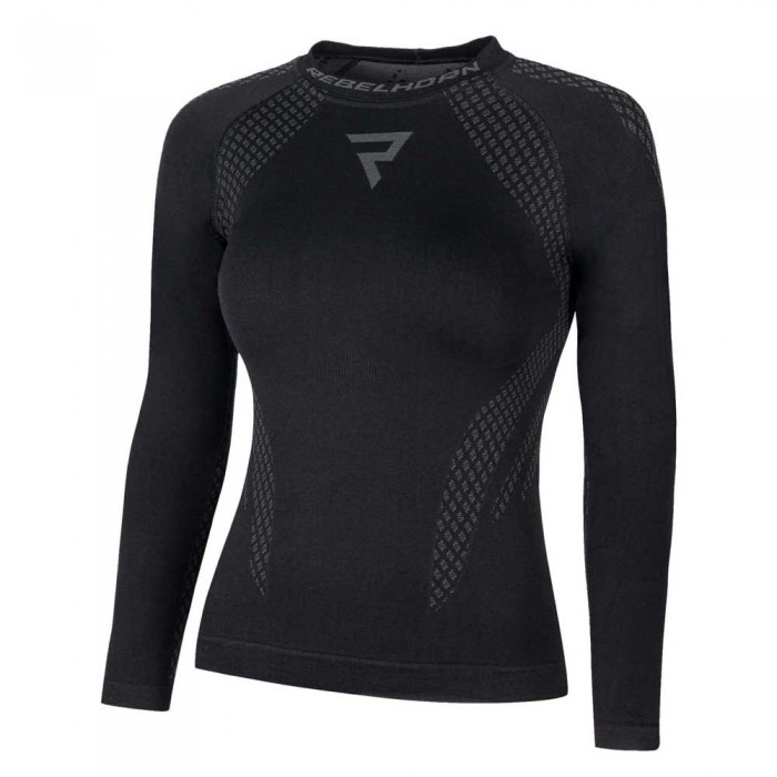 [해외]REBELHORN Ladies Thermoactive 액티브 II 긴팔 베이스 레이어 3139932189 Black / Grey