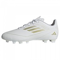 [해외]아디다스 F50 Club Flexible Ground 축구화 3141105113 Ftwr White / Gold Met / Ftwr White