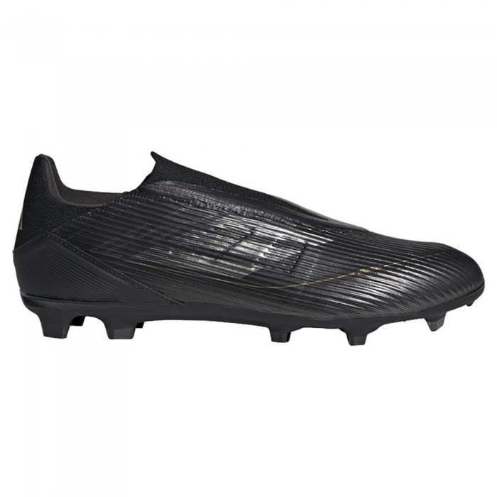 [해외]아디다스 F50 League Laceless FG/MG 축구화 3141105165 Core Black / Iron Met / Gold Met