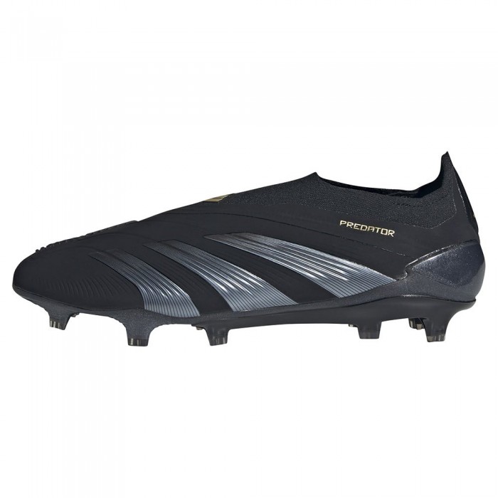 [해외]아디다스 Predator Elite Laceless FG 축구화 3141105277 Core Black / Carbon / Gold Met