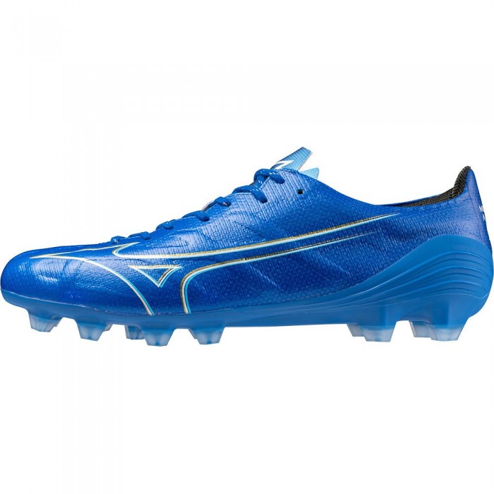 [해외]미즈노 Alpha Pro FG 축구화 3141103210 Laser Blue / White / Gold