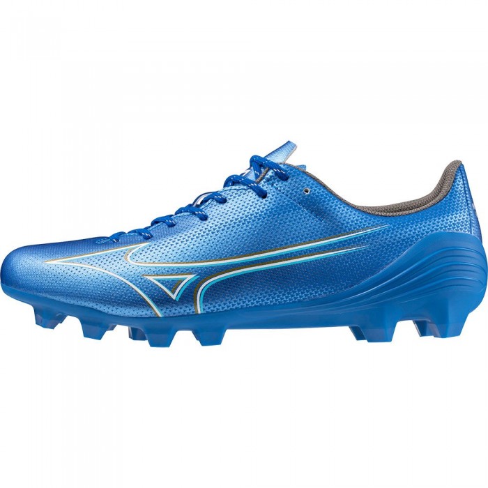 [해외]미즈노 Alpha Select FG 축구화 3141103213 Laser Blue / White / Gold