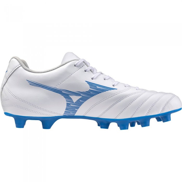 [해외]미즈노 Monarcida Neo III Select 축구화 3141103236 White / Laser Blue