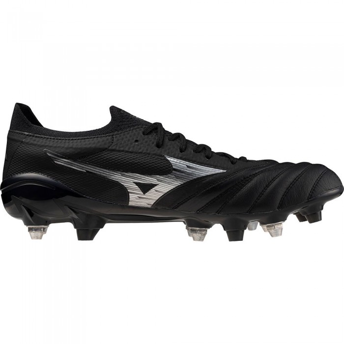 [해외]미즈노 Morelia Neo IV Beta Elite Mix 축구화 3141103252 Black / Galaxy Silver / Black