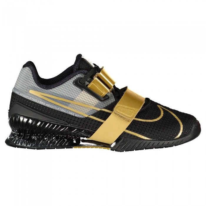 [해외]나이키 Romaleos 4 역도화 7139934597 Black / Metallic Gold / White