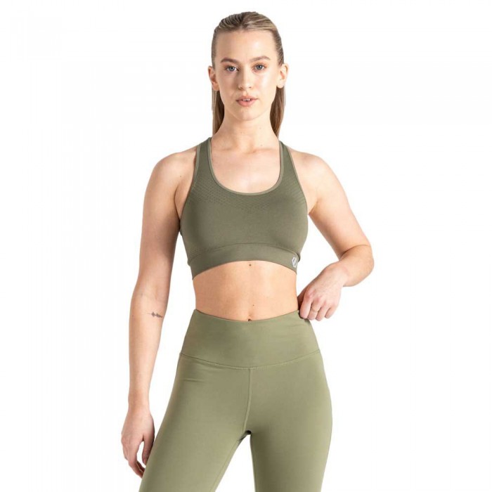 [해외]Dare2B Don´t Sweat It 스포츠 브라 7140780470 Olivine Green