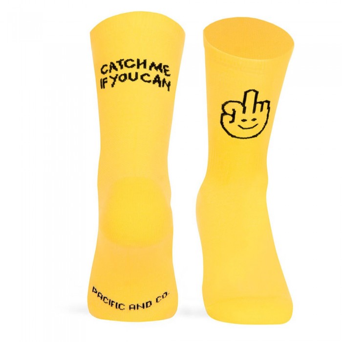 [해외]PACIFIC SOCKS Catch me 짧은 양말 7141107909 Yellow