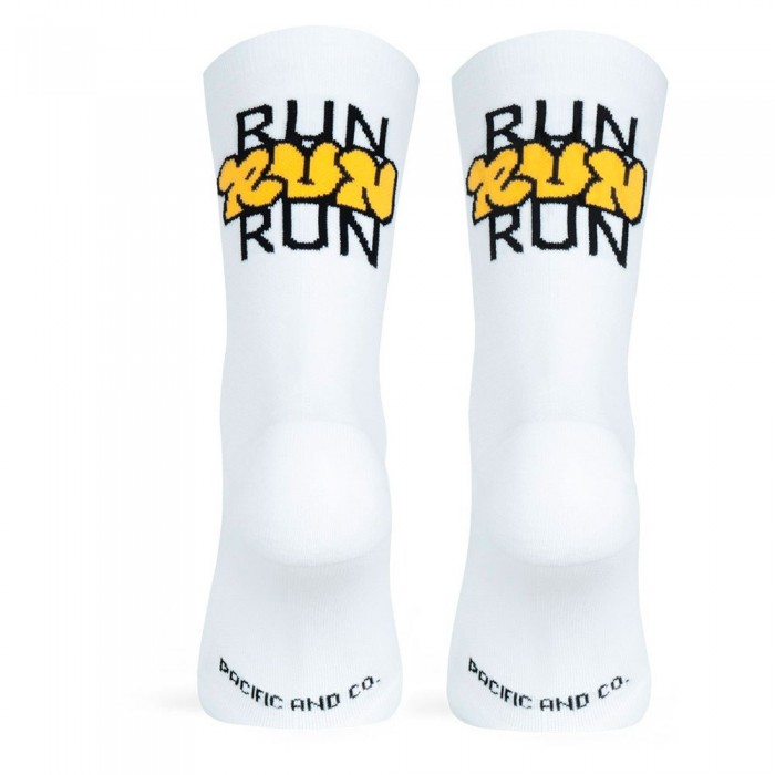 [해외]PACIFIC SOCKS Run run 짧은 양말 7141107912 White