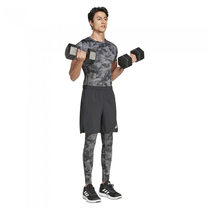 [해외]아디다스 Tech-Fit AOP 반팔 티셔츠 7141047454 Black