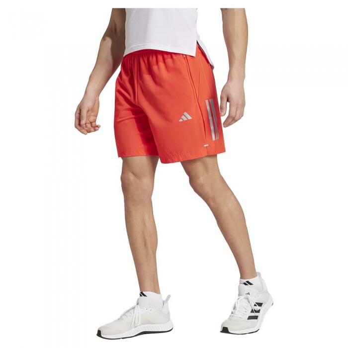 [해외]아디다스 Gym+ Training 3 Stripes Woven 5´´ 반바지 7141126459 Bright Red