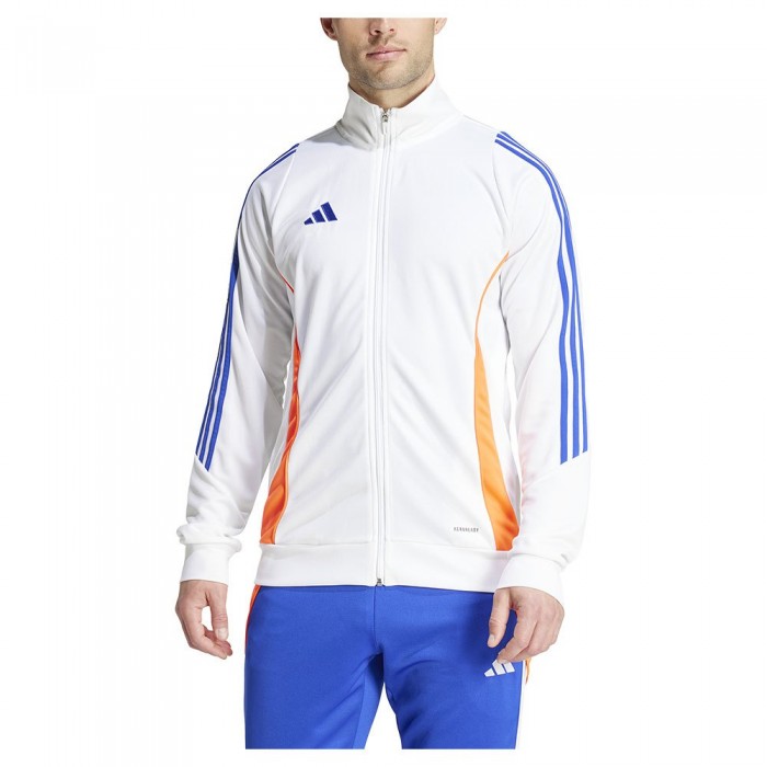 [해외]아디다스 Tiro 24 Training 트랙 자켓 7141126658 White / App Solar Red / Lucid Blue